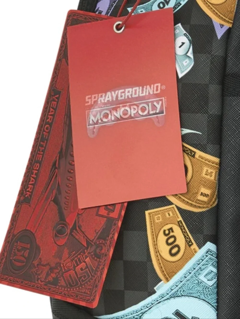 Sprayground Monopoly Time To Go Backpack